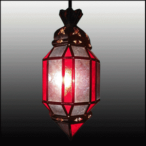 S D18 M L & XL Moroccan Style Metal & Glass Lantern Home Decor 