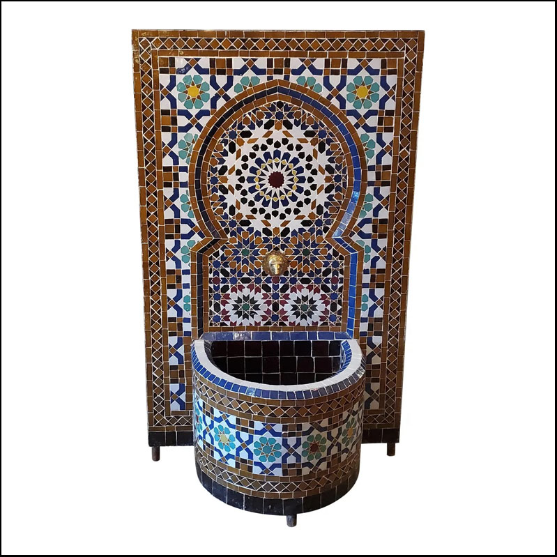 Tangiers Style Moroccan Fountain –