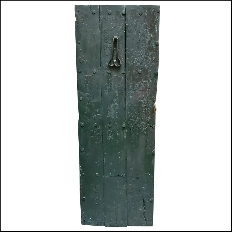 Old Green Mok Moroccan Door, Hand Knocker LM28