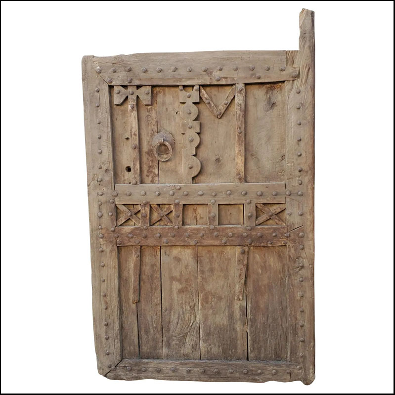 Antique Moroccan Carved Door / Gate, Single Panel – LM 29