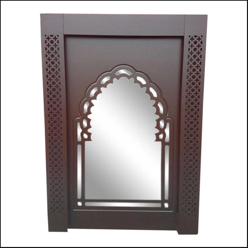 Moroccan Contemporary Wooden Mirror Frame
